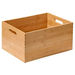 KESPER Viacúčelový skladovací box bambusový 20 x 38,5 x 28,5 cm