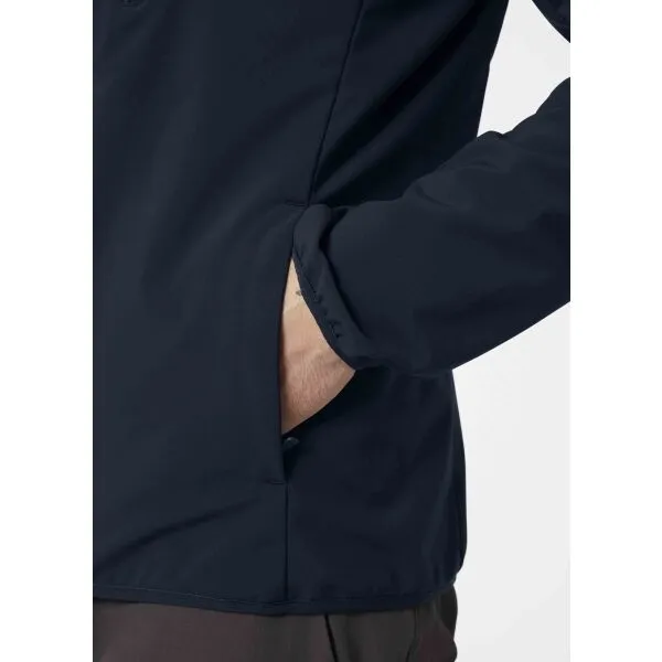 Helly Hansen CREW SOFTSHELL JACKET 2.0 Pánska softshellová bunda, tmavo modrá, veľkosť
