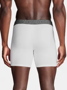 3PACK pánske boxerky Under Armour bielé (1383889 100) 3XL, trenky