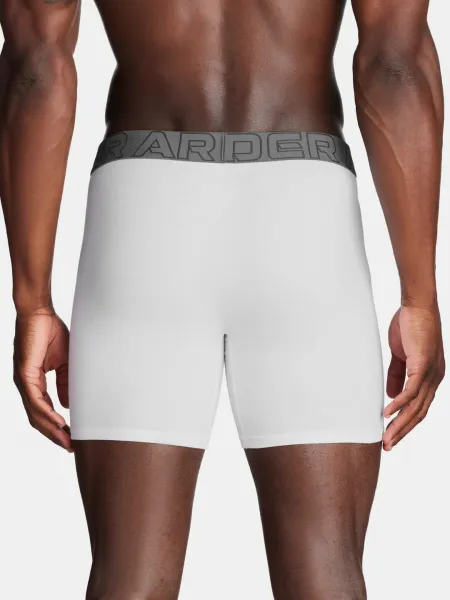 3PACK pánske boxerky Under Armour bielé (1383889 100) 3XL, trenky