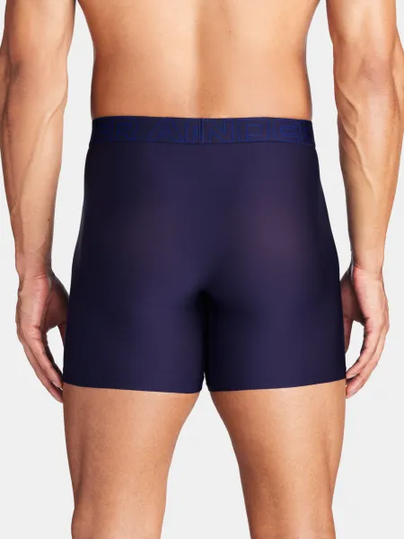 Súprava troch pánskych boxeriek v modrej a šedej farbe Under Armour UA Perf Tech Mesh 6in