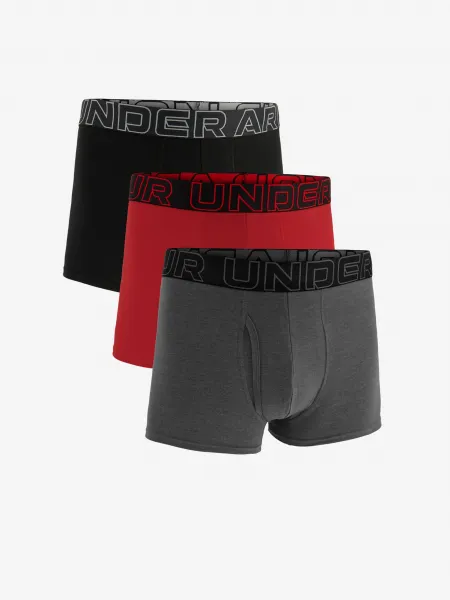 3PACK pánske boxerky Under Armour viacfarebné (1383891 025) 3XL, trenky