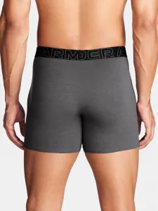 Boxerky pre mužov Under Armour - sivá, červená