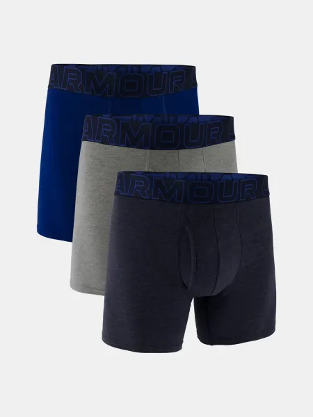 Boxerky pre mužov Under Armour - svetlosivá, modrá, čierna