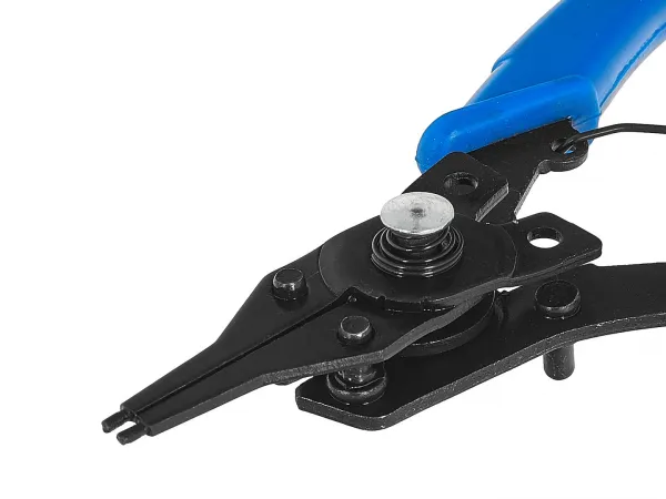 Geko Kliešte na poistné krúžky Seeger s vymeniteľnými hrotmi – 160 mm