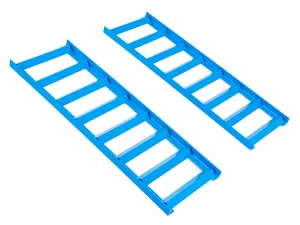 Geko Oceľové predĺženia nájazdovej rampy 80 cm – sada 2 ks