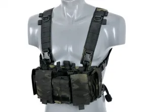 Nosič taktický hrudný 8FIELDS Patrol Chest Rig - multicam black