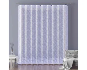 Záclona žakárová, Safira metráž, biela 150 cm