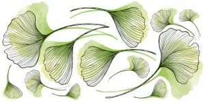 Nálepkanastenudointeriérulistykvetumonstera100x200cm100x200cm