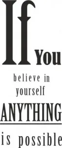 NálepkanastenunápisIFYOUBELIEVEINYOURSELF50x100cm50x100cm