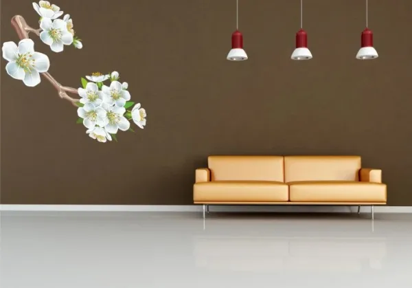 Nálepkanastenudointeriérurozkvitnutýkonárčerešne228050x100cm50x100cm