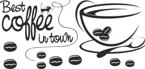 NálepkanastenustextomBESTCOFFEEINTOWN60x120cm60x120cm