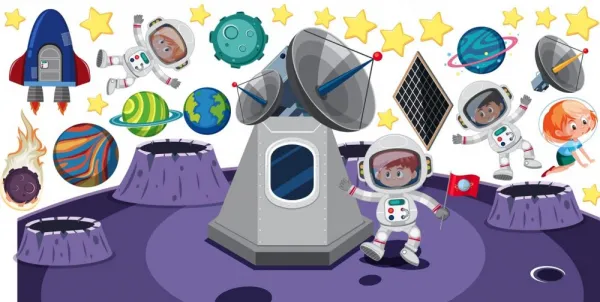 Samolepkanastenupremaléhoastronauta100x200cm