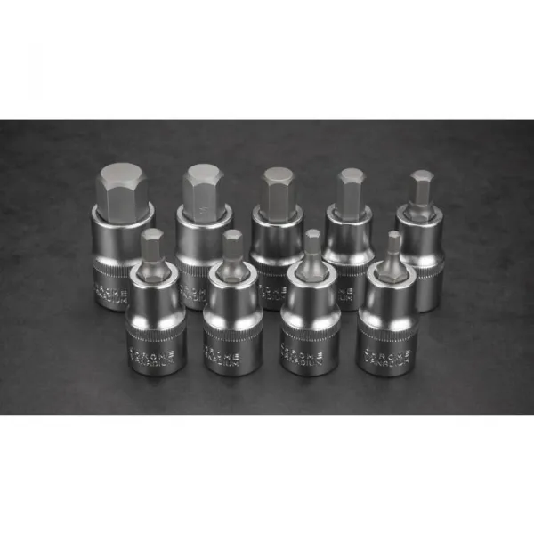Sada1/2"šesťhrannýchbitov55mm9ks08-705NEO