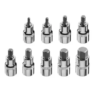 Sada1/2"šesťhrannýchbitov55mm9ks08-705NEO