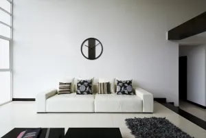 Dizajnovénástennéhodinyvofarbewenge50cm48920