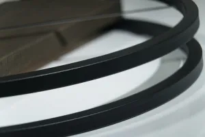 Dizajnovénástennéhodinyvofarbewenge50cm48920