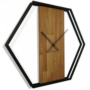 Štýlovéhodinyvyrobenézdrevaakovu50cm48924