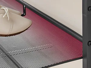 SONGMICS Topánkovník Vasagle Melas 53 cm čierny/hnedý