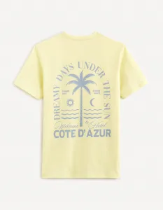 Celio Ateazur T-Shirt with Print - Men's