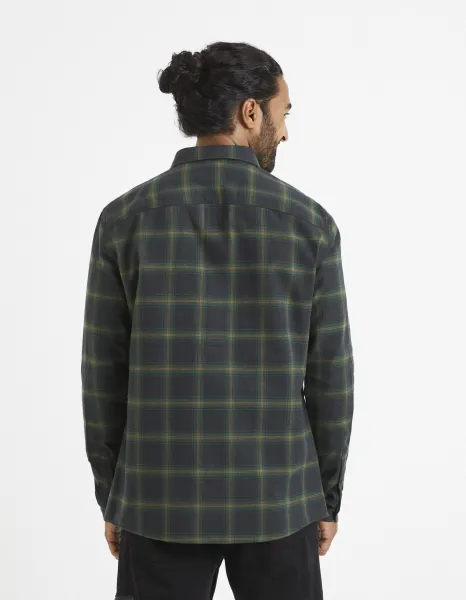 Celio Plaid Shirt Vathentic - Men's