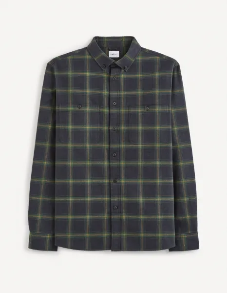 Celio Plaid Shirt Vathentic - Men's