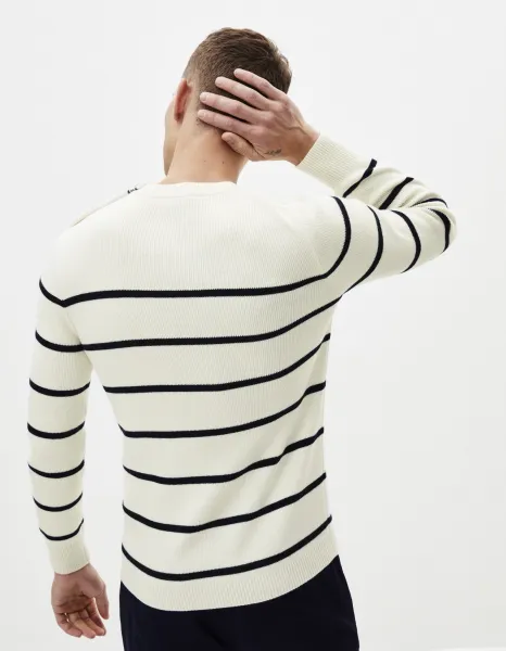 Pánsky sveter Celio Striped