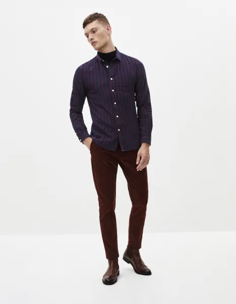 Celio Poe2 Corduroy Trousers - Mens