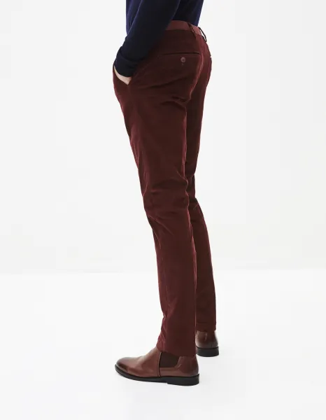 Celio Poe2 Corduroy Trousers - Mens