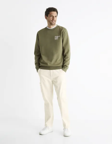 Celio Monochrome Sweatshirt Beprix - Men's