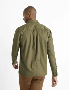 Celio Shirt twill regular Carobone - Mens