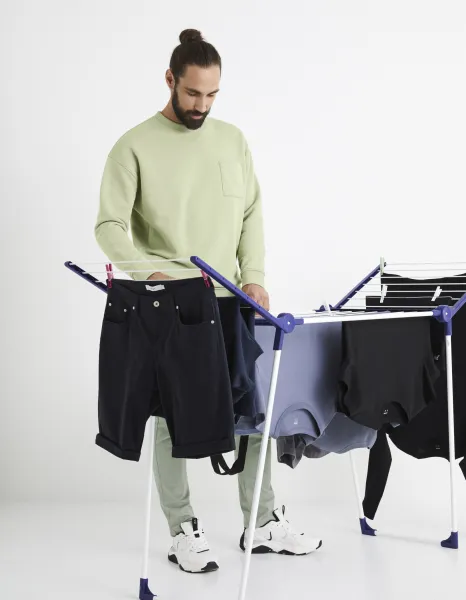 Celio Sweatshirt with Pocket Besweatbox - Mens