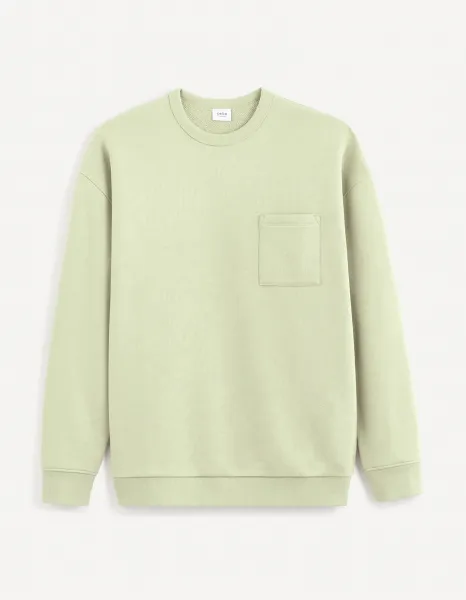 Celio Sweatshirt with Pocket Besweatbox - Mens