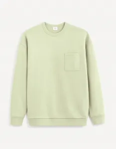 Celio Sweatshirt with Pocket Besweatbox - Mens