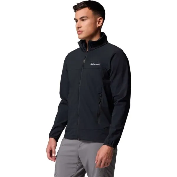 Columbia HEATHER CANYON II JACKET Pánska softshellová bunda, čierna, veľkosť
