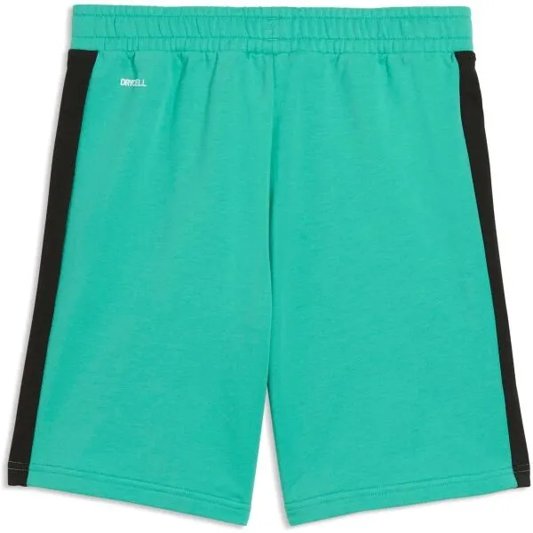 Puma ACTIVE SPORTS SWEAT SHORTS B Chlapčenské krátke nohavice, zelená, veľkosť