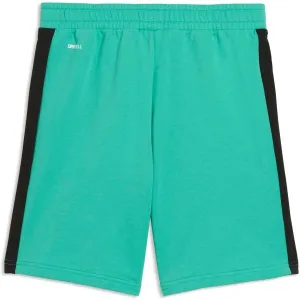 Puma ACTIVE SPORTS SWEAT SHORTS B Chlapčenské krátke nohavice, zelená, veľkosť