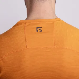PROGRESS MA NKR 125 Pánske merino tričko s krátkym rukávom, oranžová, veľkosť