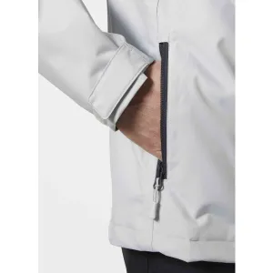 Helly Hansen CREW HOODED JACKET 2.0 Pánska outdoorová bunda, sivá, veľkosť 4XL