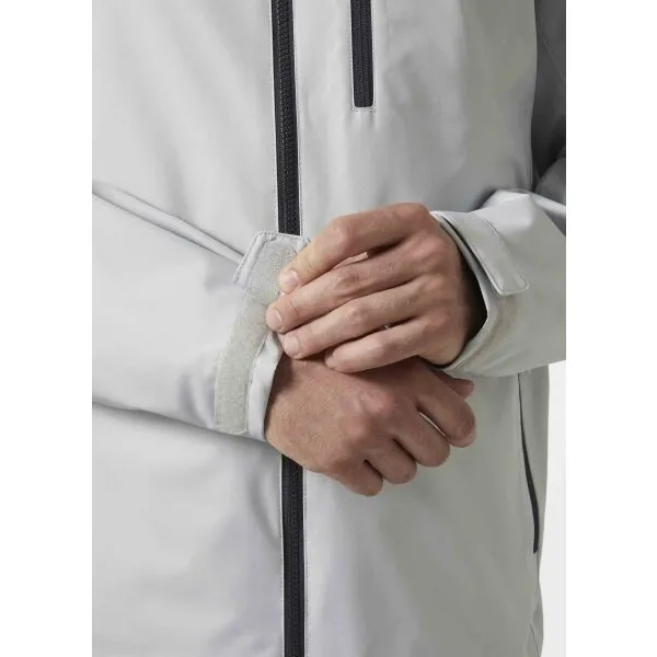 Helly Hansen CREW HOODED JACKET 2.0 Pánska outdoorová bunda, sivá, veľkosť 4XL