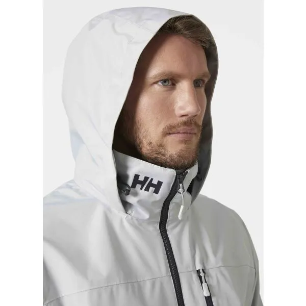 Helly Hansen CREW HOODED JACKET 2.0 Pánska outdoorová bunda, sivá, veľkosť 4XL