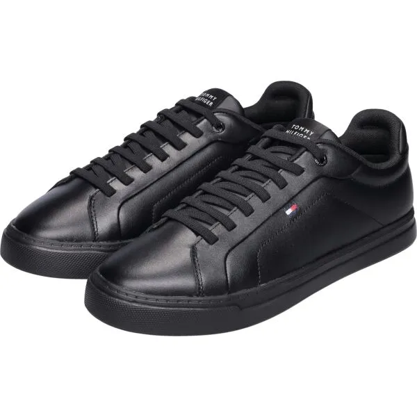 Tommy Hilfiger ICON COURT LIGHT ESS Pánske tenisky, čierna, veľkosť
