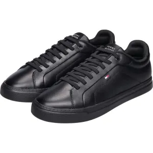 Tommy Hilfiger ICON COURT LIGHT ESS Pánske tenisky, čierna, veľkosť