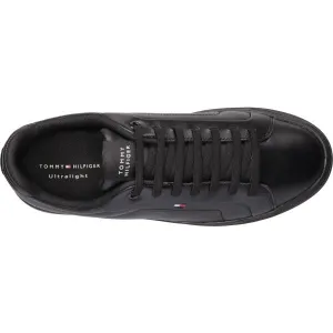 Tommy Hilfiger ICON COURT LIGHT ESS Pánske tenisky, čierna, veľkosť