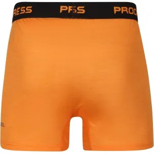 PROGRESS MA SKN 125 Pánske merino boxerky, oranžová, veľkosť