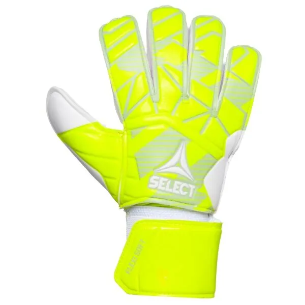 Select GK GLOVES 44 FLEXI SOFT V24 Detské brankárske rukavice, žltá, veľkosť