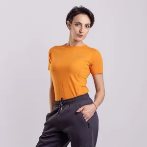 PROGRESS MA NKRZ 125 Dámske merino tričko s krátkym rukávom, oranžová, veľkosť