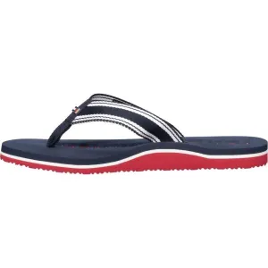 Tommy Hilfiger TH WEBBING SUMMER SANDAL Dámske žabky, tmavo modrá, veľkosť