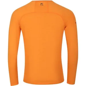 PROGRESS MA NDR 125 Pánske merino tričko s dlhým rukávom, oranžová, veľkosť