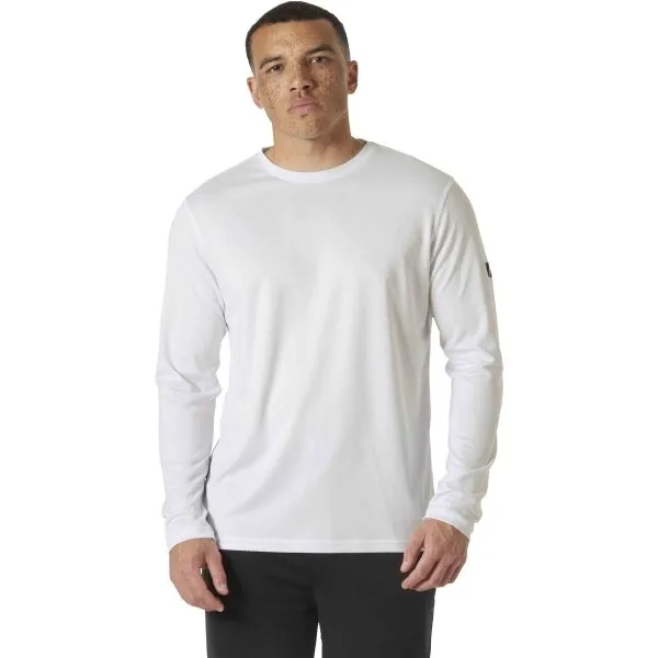 Helly Hansen HH TECH CREW LS 2.0 Pánske funkčné tričko, biela, veľkosť